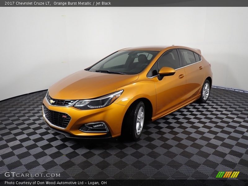 Orange Burst Metallic / Jet Black 2017 Chevrolet Cruze LT