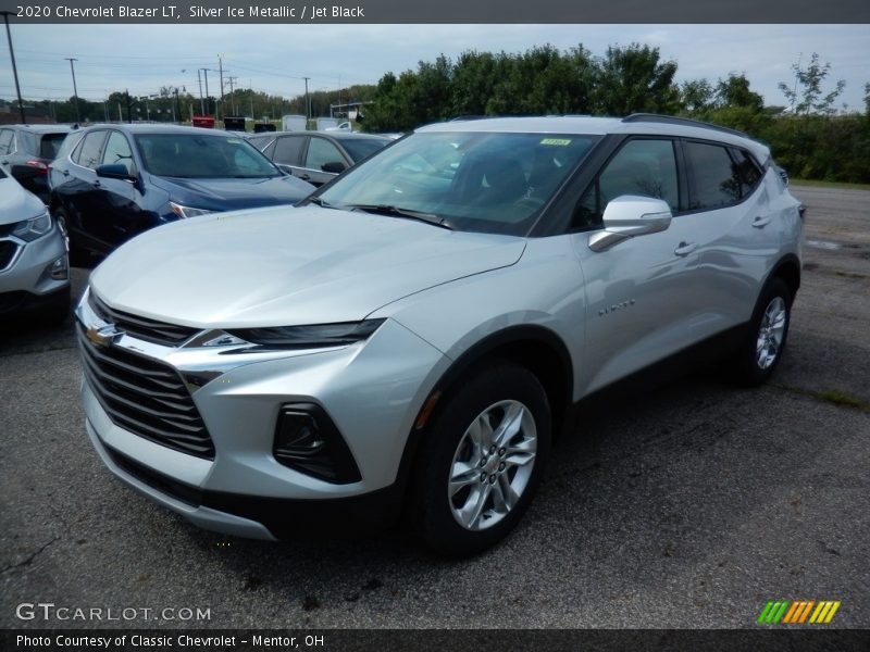 Silver Ice Metallic / Jet Black 2020 Chevrolet Blazer LT