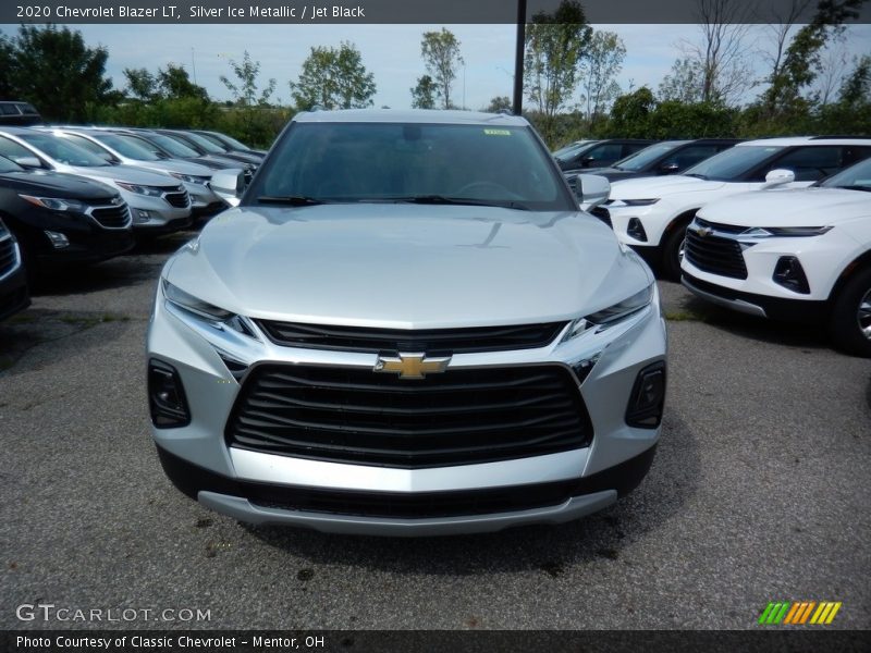 Silver Ice Metallic / Jet Black 2020 Chevrolet Blazer LT