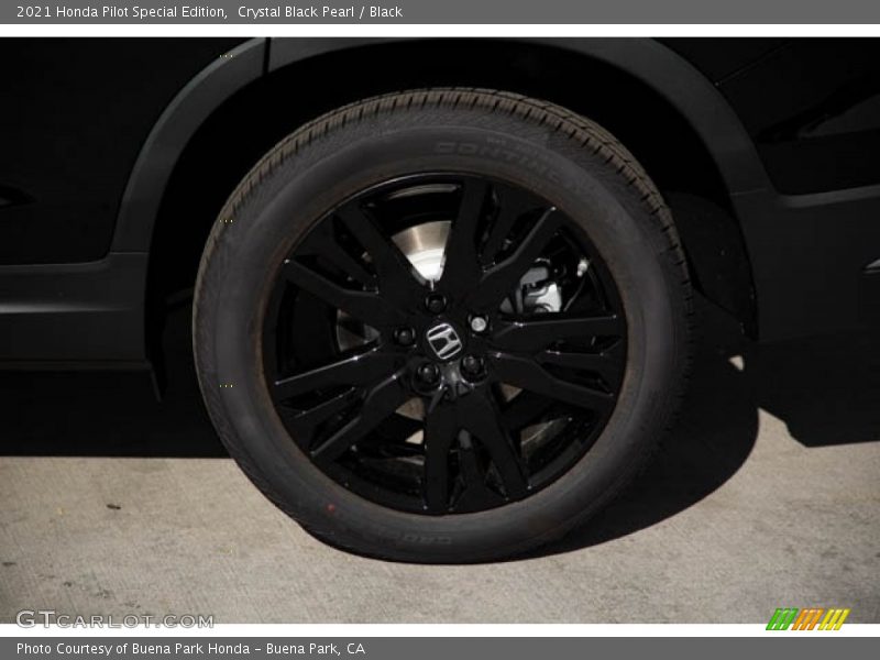 Crystal Black Pearl / Black 2021 Honda Pilot Special Edition