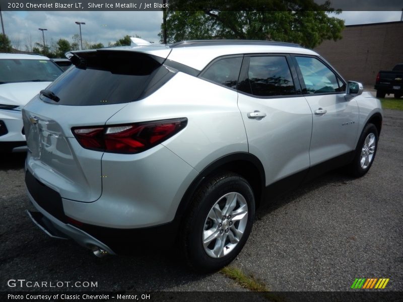 Silver Ice Metallic / Jet Black 2020 Chevrolet Blazer LT