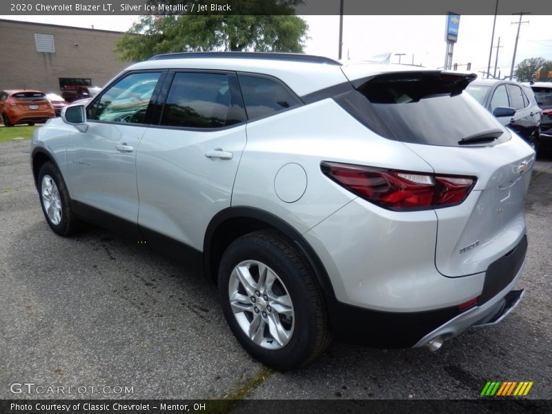 Silver Ice Metallic / Jet Black 2020 Chevrolet Blazer LT