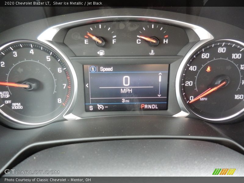 Silver Ice Metallic / Jet Black 2020 Chevrolet Blazer LT