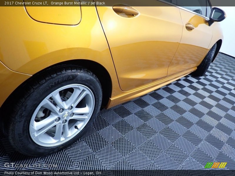 Orange Burst Metallic / Jet Black 2017 Chevrolet Cruze LT