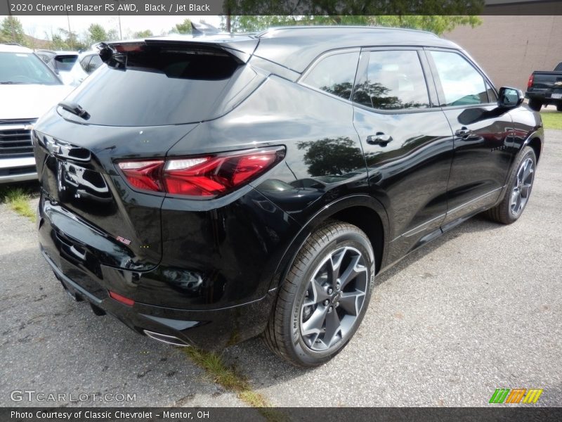 Black / Jet Black 2020 Chevrolet Blazer RS AWD