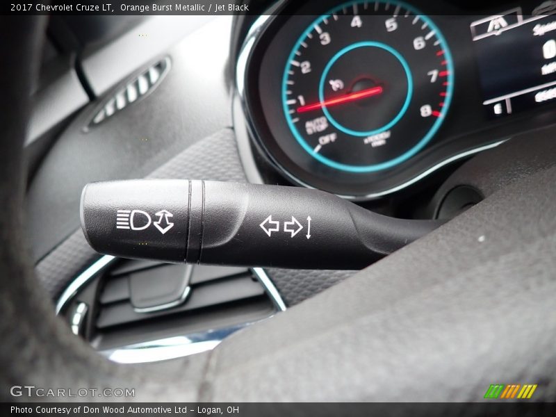 Orange Burst Metallic / Jet Black 2017 Chevrolet Cruze LT