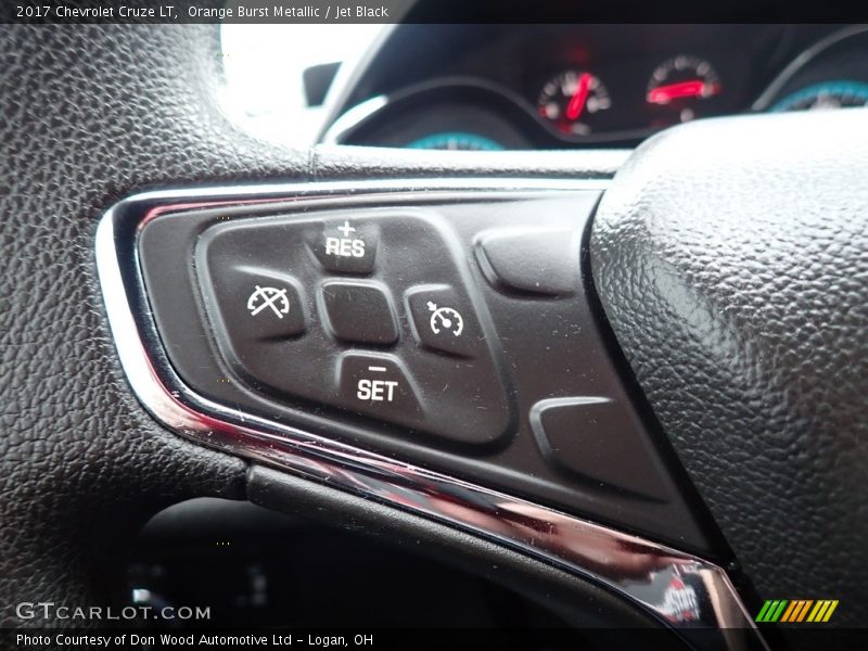 Orange Burst Metallic / Jet Black 2017 Chevrolet Cruze LT