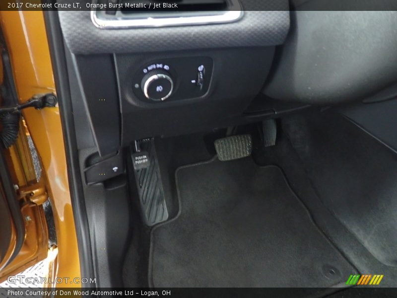 Orange Burst Metallic / Jet Black 2017 Chevrolet Cruze LT
