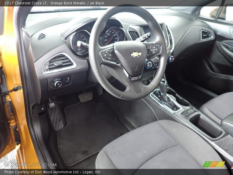 Orange Burst Metallic / Jet Black 2017 Chevrolet Cruze LT