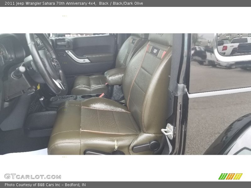 Black / Black/Dark Olive 2011 Jeep Wrangler Sahara 70th Anniversary 4x4
