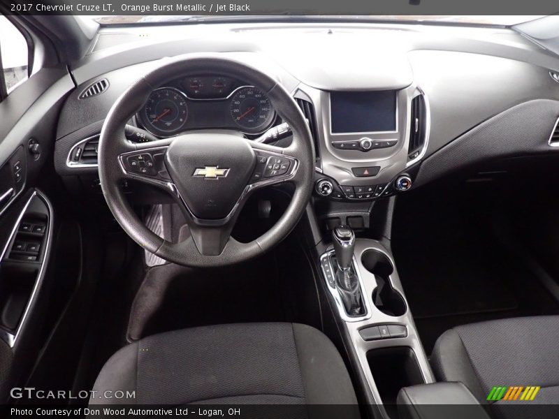 Orange Burst Metallic / Jet Black 2017 Chevrolet Cruze LT