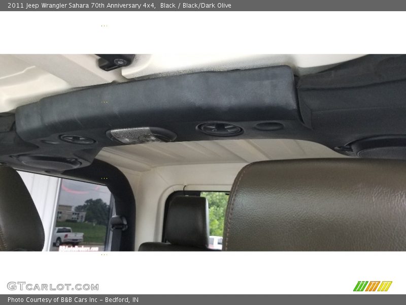 Black / Black/Dark Olive 2011 Jeep Wrangler Sahara 70th Anniversary 4x4