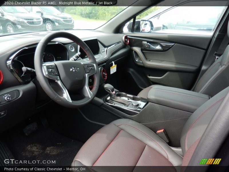 Midnight Blue Metallic / Jet Black 2020 Chevrolet Blazer RS AWD