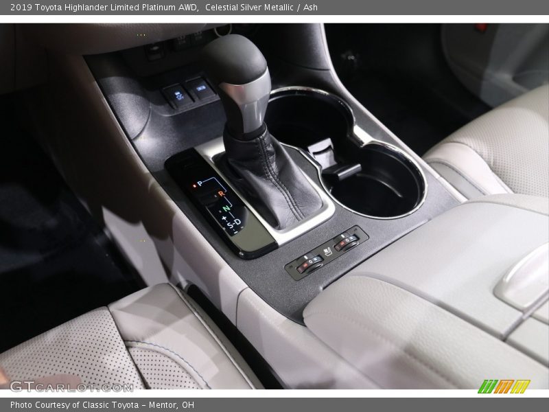Celestial Silver Metallic / Ash 2019 Toyota Highlander Limited Platinum AWD