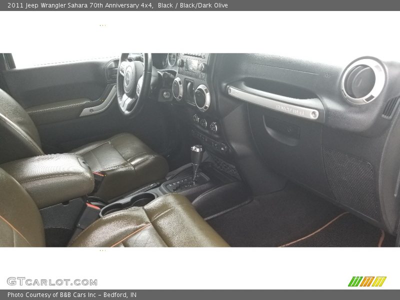 Black / Black/Dark Olive 2011 Jeep Wrangler Sahara 70th Anniversary 4x4