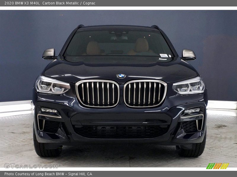 Carbon Black Metallic / Cognac 2020 BMW X3 M40i