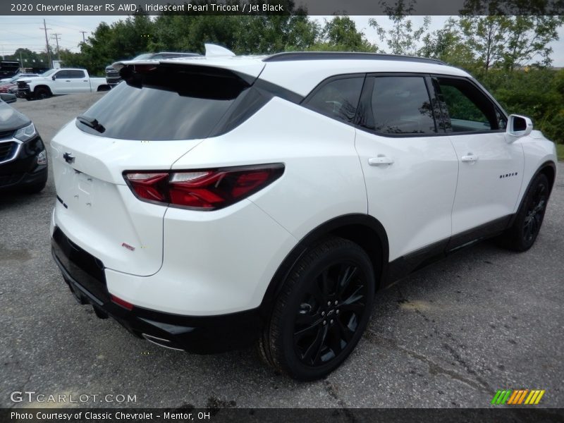Iridescent Pearl Tricoat / Jet Black 2020 Chevrolet Blazer RS AWD