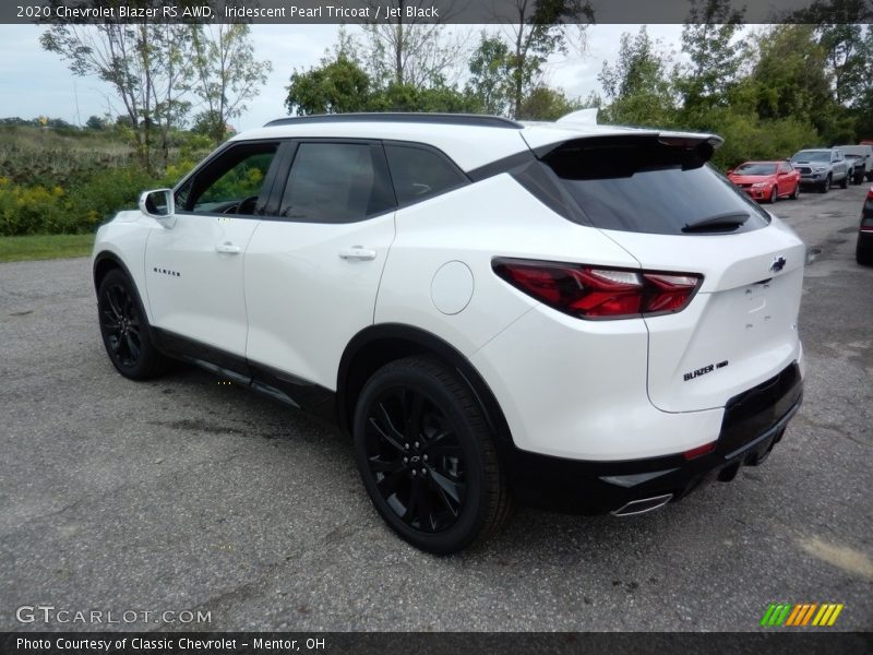 Iridescent Pearl Tricoat / Jet Black 2020 Chevrolet Blazer RS AWD