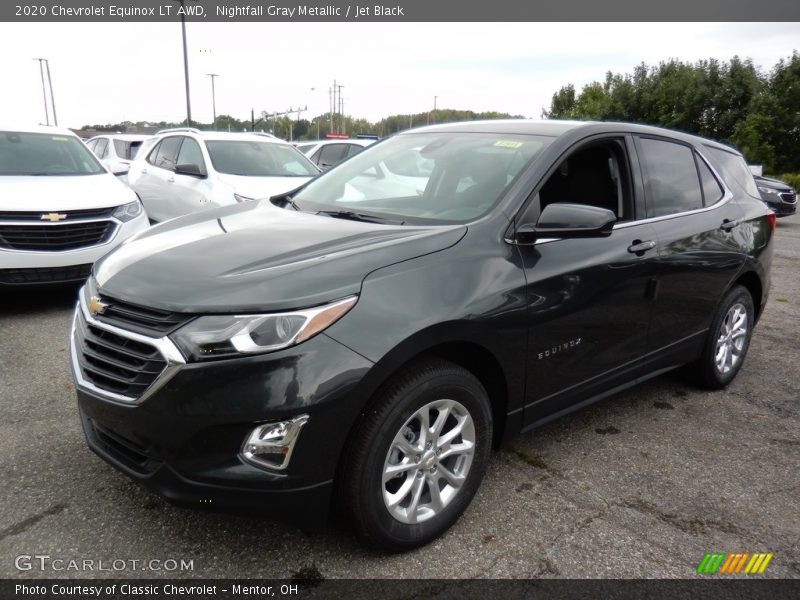 Nightfall Gray Metallic / Jet Black 2020 Chevrolet Equinox LT AWD