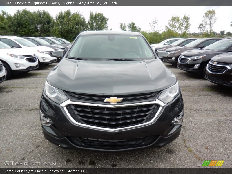 Nightfall Gray Metallic / Jet Black 2020 Chevrolet Equinox LT AWD