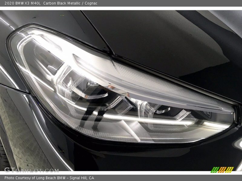 Carbon Black Metallic / Cognac 2020 BMW X3 M40i