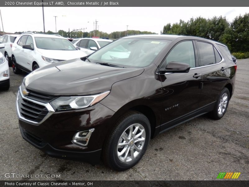 Chocolate Metallic / Jet Black 2020 Chevrolet Equinox LT AWD