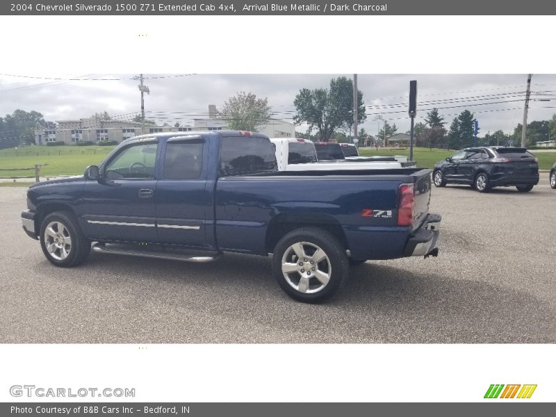 Arrival Blue Metallic / Dark Charcoal 2004 Chevrolet Silverado 1500 Z71 Extended Cab 4x4