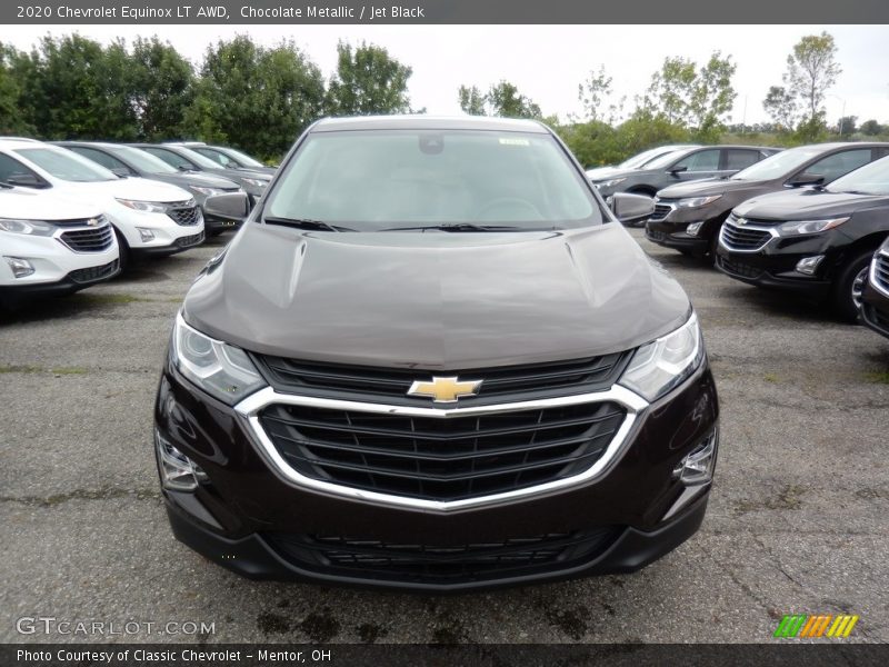Chocolate Metallic / Jet Black 2020 Chevrolet Equinox LT AWD