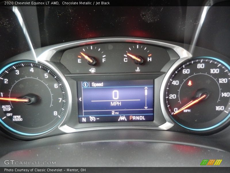 Chocolate Metallic / Jet Black 2020 Chevrolet Equinox LT AWD