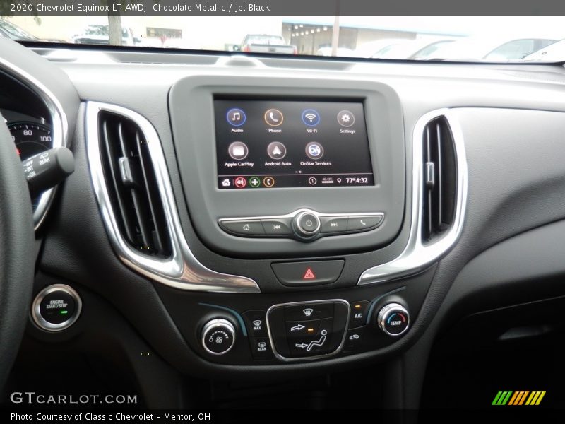 Chocolate Metallic / Jet Black 2020 Chevrolet Equinox LT AWD