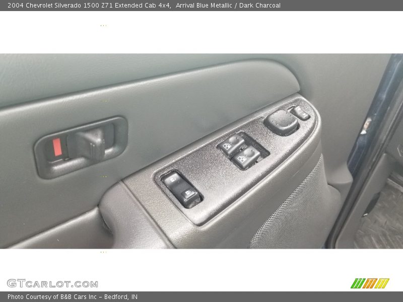Arrival Blue Metallic / Dark Charcoal 2004 Chevrolet Silverado 1500 Z71 Extended Cab 4x4