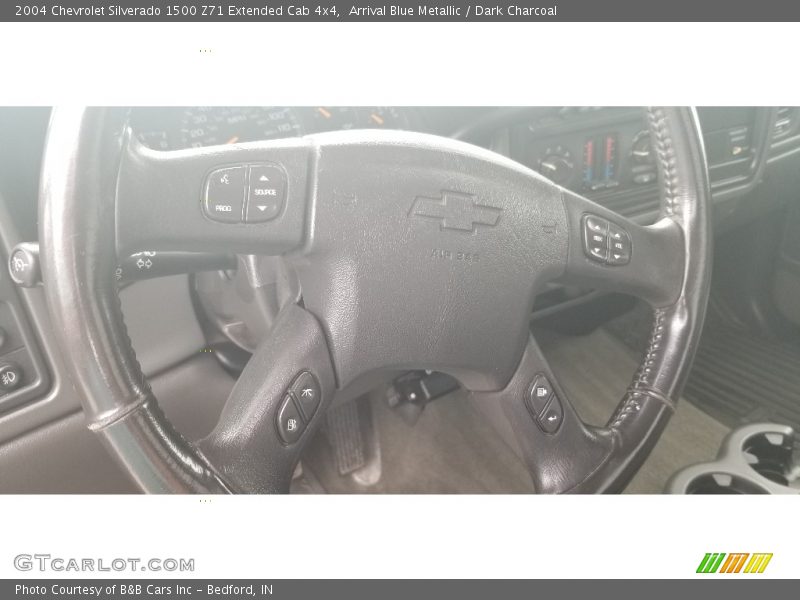 Arrival Blue Metallic / Dark Charcoal 2004 Chevrolet Silverado 1500 Z71 Extended Cab 4x4