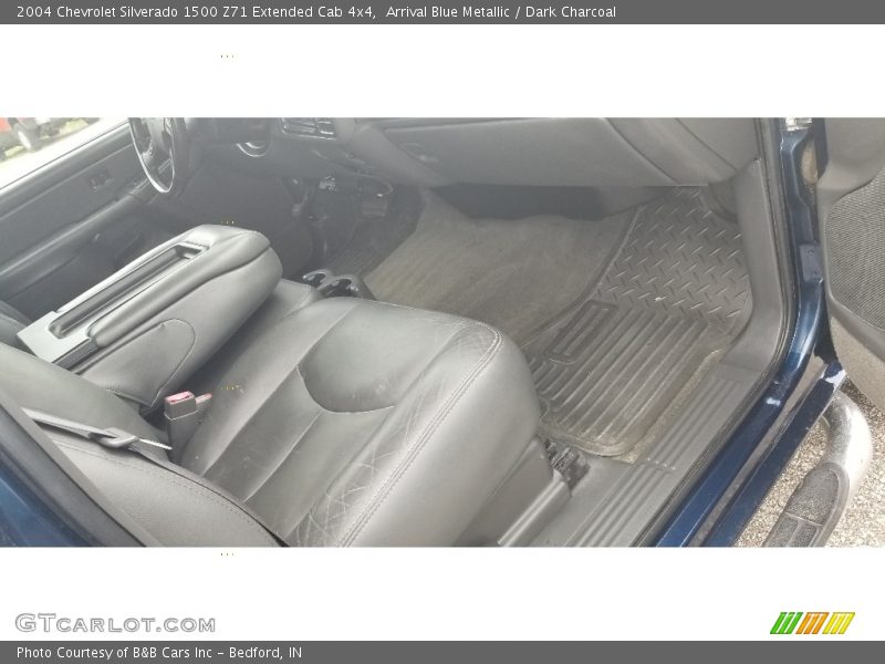 Arrival Blue Metallic / Dark Charcoal 2004 Chevrolet Silverado 1500 Z71 Extended Cab 4x4