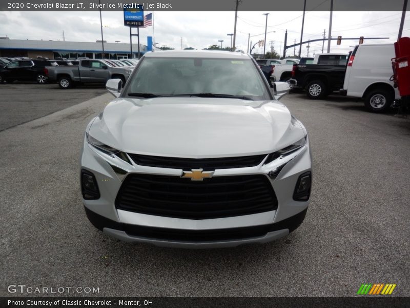 Silver Ice Metallic / Jet Black 2020 Chevrolet Blazer LT