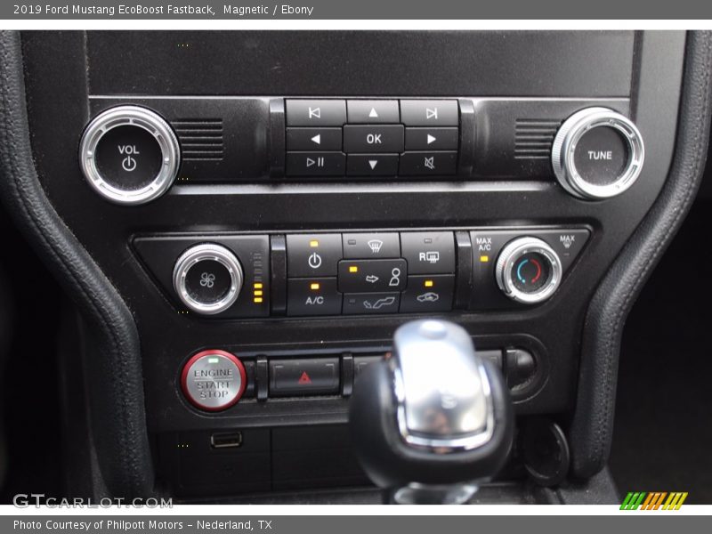 Magnetic / Ebony 2019 Ford Mustang EcoBoost Fastback