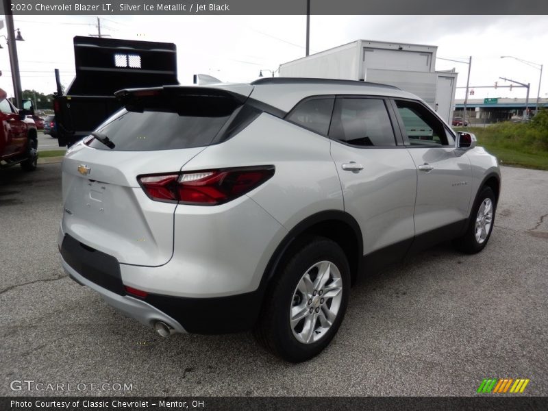 Silver Ice Metallic / Jet Black 2020 Chevrolet Blazer LT