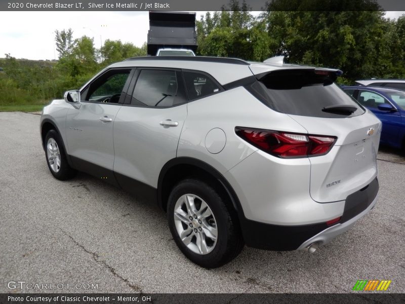Silver Ice Metallic / Jet Black 2020 Chevrolet Blazer LT