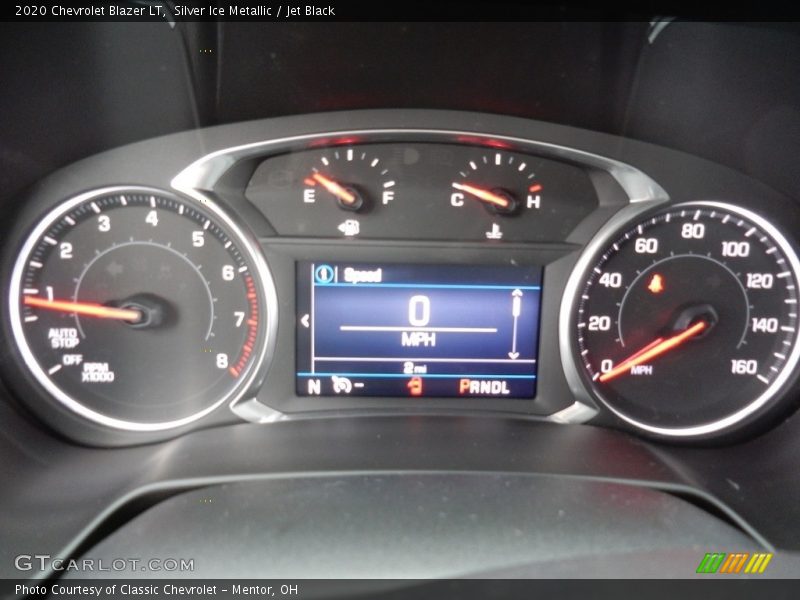 Silver Ice Metallic / Jet Black 2020 Chevrolet Blazer LT