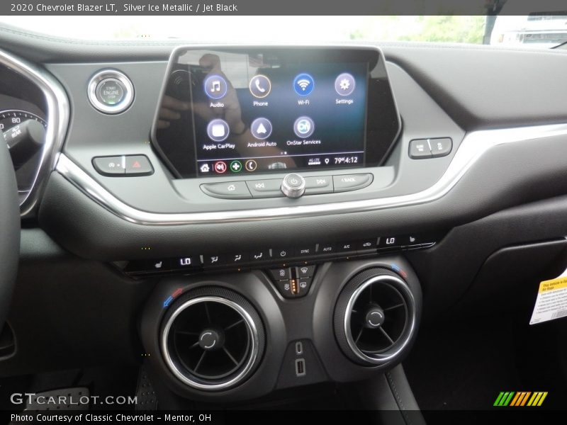 Silver Ice Metallic / Jet Black 2020 Chevrolet Blazer LT