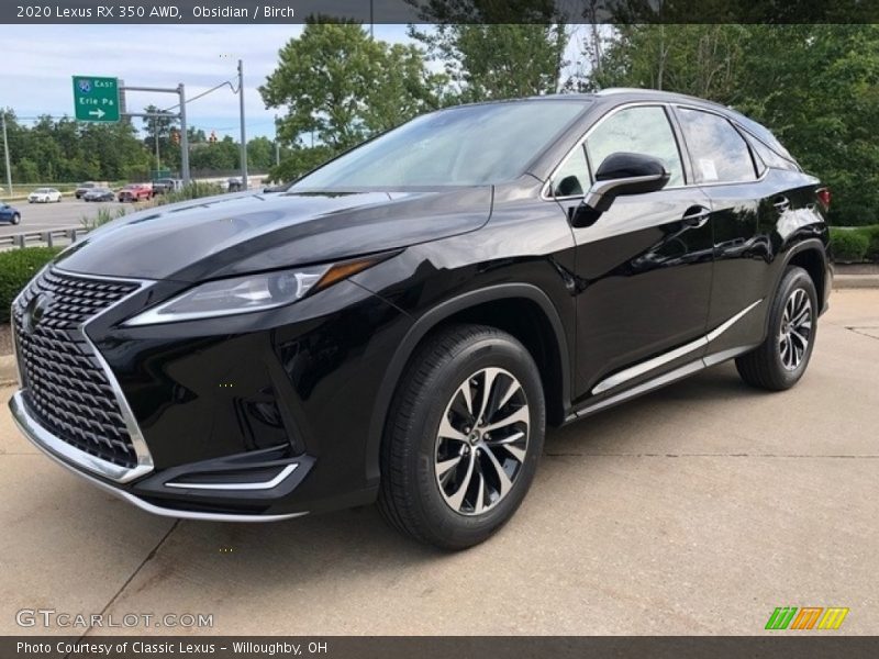 Obsidian / Birch 2020 Lexus RX 350 AWD