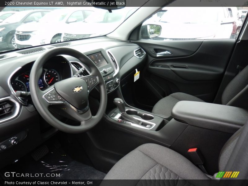 Nightfall Gray Metallic / Jet Black 2020 Chevrolet Equinox LT AWD