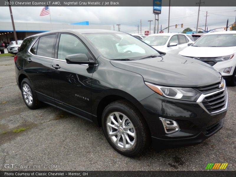 Nightfall Gray Metallic / Jet Black 2020 Chevrolet Equinox LT AWD