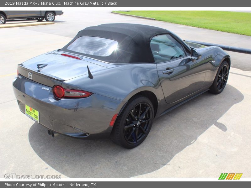 Machine Gray Metallic / Black 2019 Mazda MX-5 Miata Club