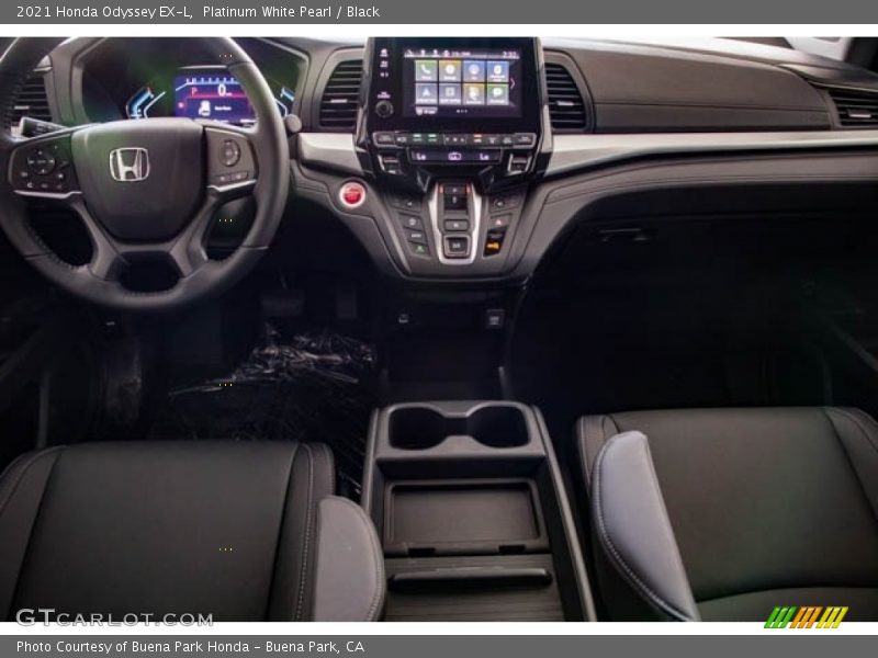 Platinum White Pearl / Black 2021 Honda Odyssey EX-L