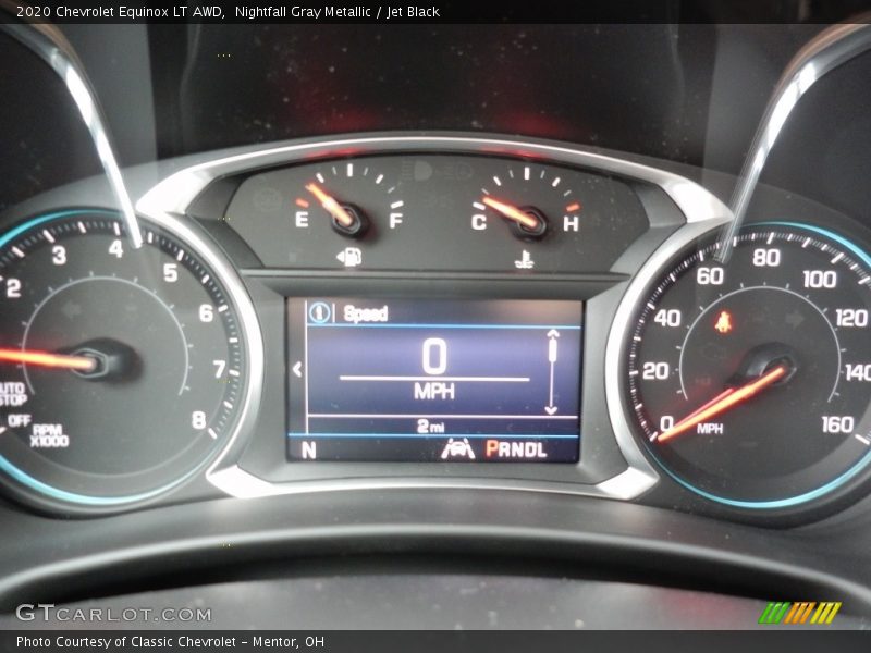 Nightfall Gray Metallic / Jet Black 2020 Chevrolet Equinox LT AWD