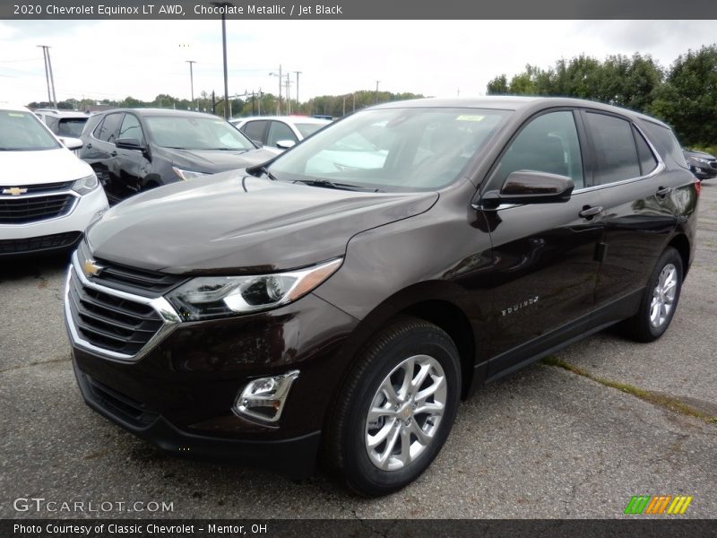 Chocolate Metallic / Jet Black 2020 Chevrolet Equinox LT AWD