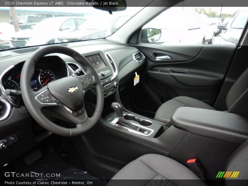 Chocolate Metallic / Jet Black 2020 Chevrolet Equinox LT AWD