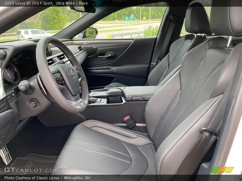 Ultra White / Black 2020 Lexus ES 350 F Sport