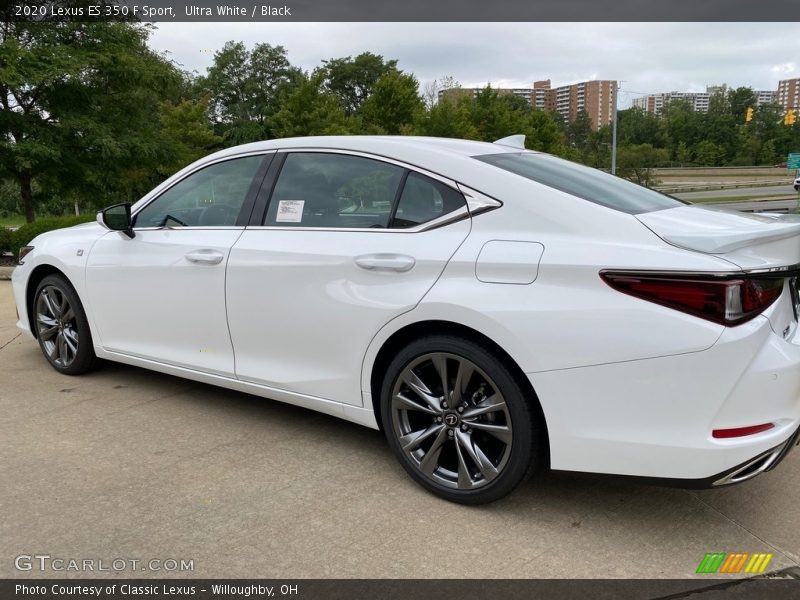 Ultra White / Black 2020 Lexus ES 350 F Sport
