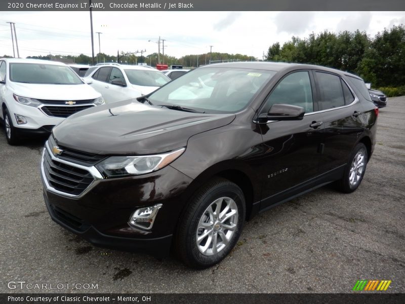 Chocolate Metallic / Jet Black 2020 Chevrolet Equinox LT AWD